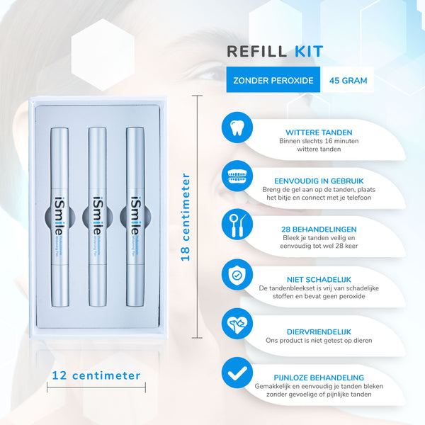iSmile® Whitening Refill Kit